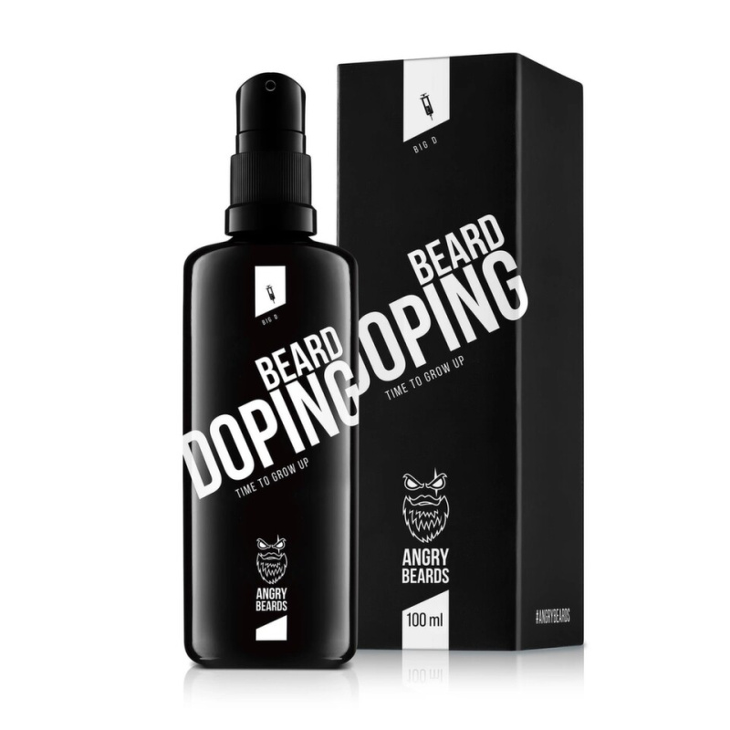 Angry Beards Beard Doping BIG D posilující sérum na vousy pro muže 100 ml
