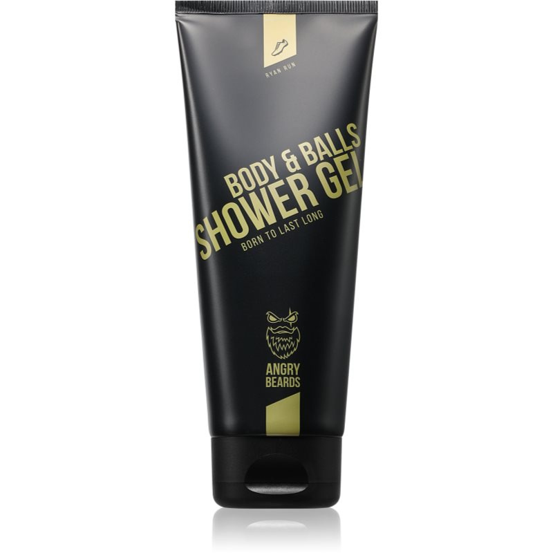 Angry Beards Ryan Run Body&Balls Shower Gel sprchový gel pro muže 230 ml