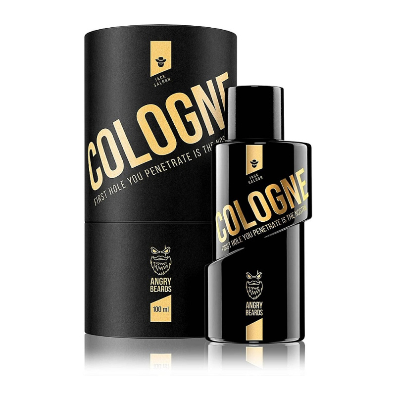 Angry Beards Jack Saloon Cologne kolínská voda pro muže 100 ml