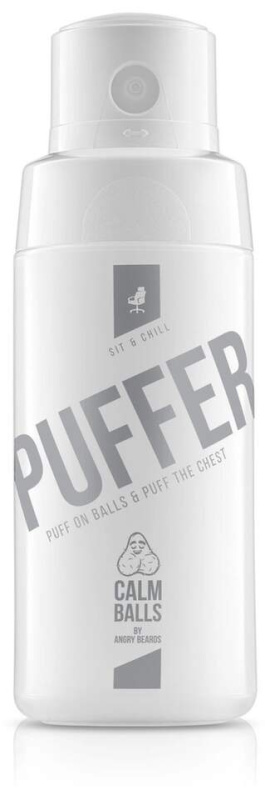 Angry Beards Puffer Sit & Chill čisticí pudr na intimní partie 57 g