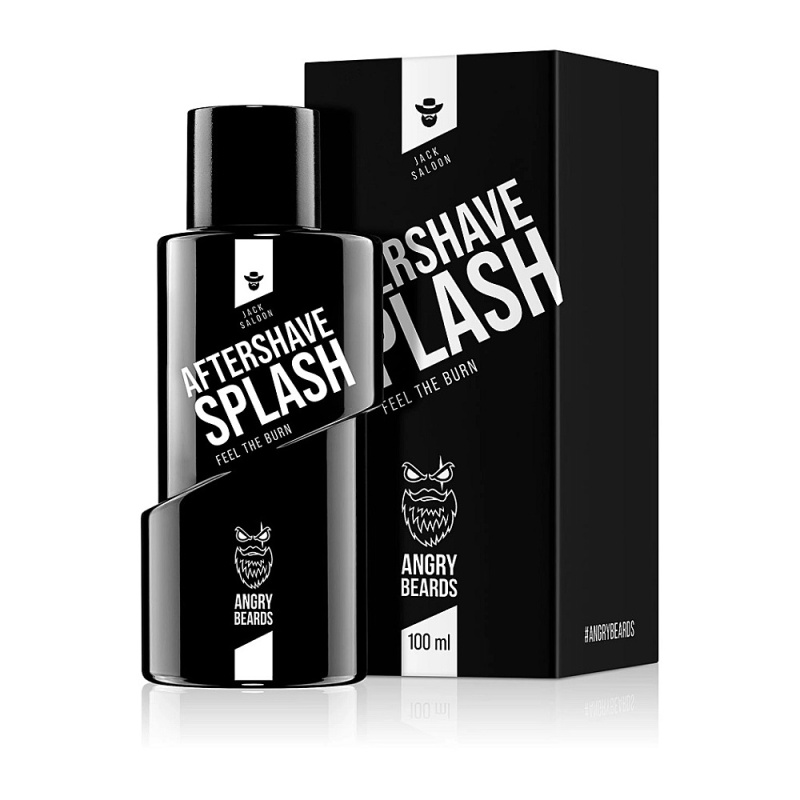 Angry Beards Jack Saloon Aftershave Splash voda po holení 100 ml