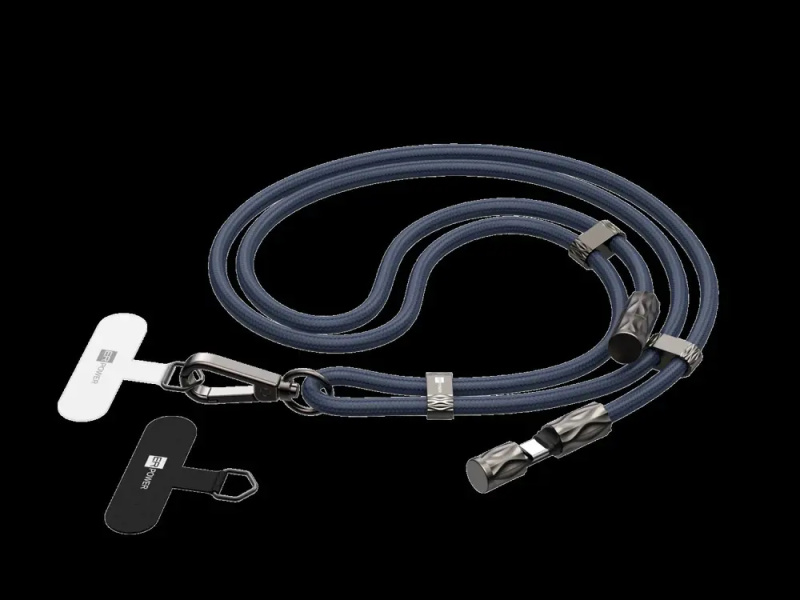 Erpower nabíjecí kabel Meatfly X Snake Lanyard Navy Blue | Modrá | Velikost One Size