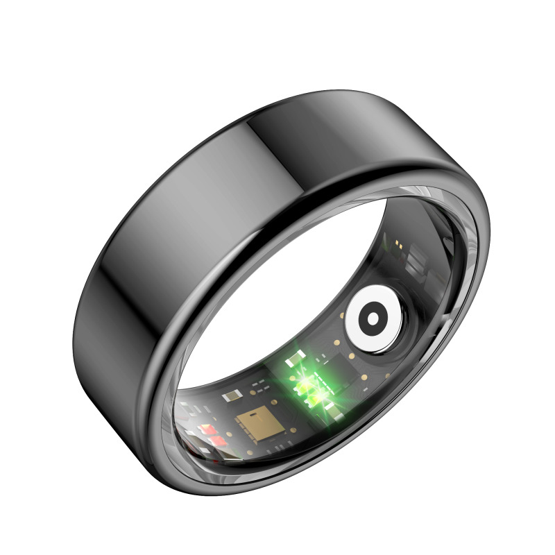 Smoot - Smoot Ring černý Velikost: 8 (vnitřní průměr 18,1 mm)