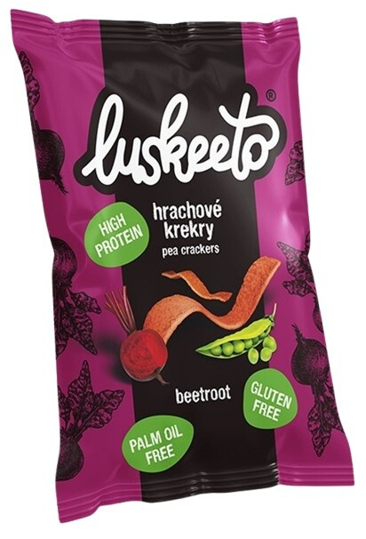 Luskeeto Luštěninové Krekry 40 g řepové