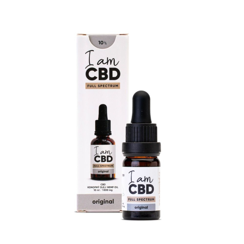 I am CBD Full Spectrum CBD konopný olej 10% 10 ml original