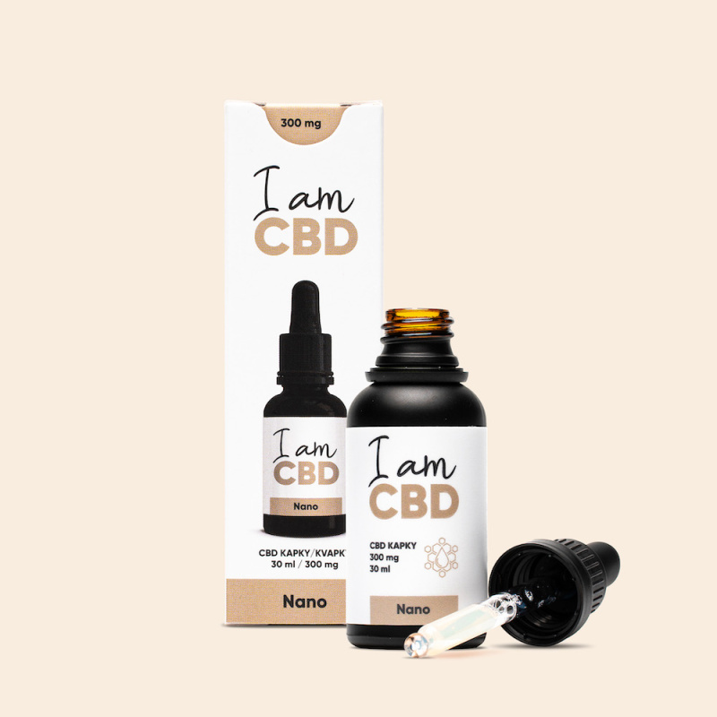 I am CBD Nano CBD kapky 30 ml