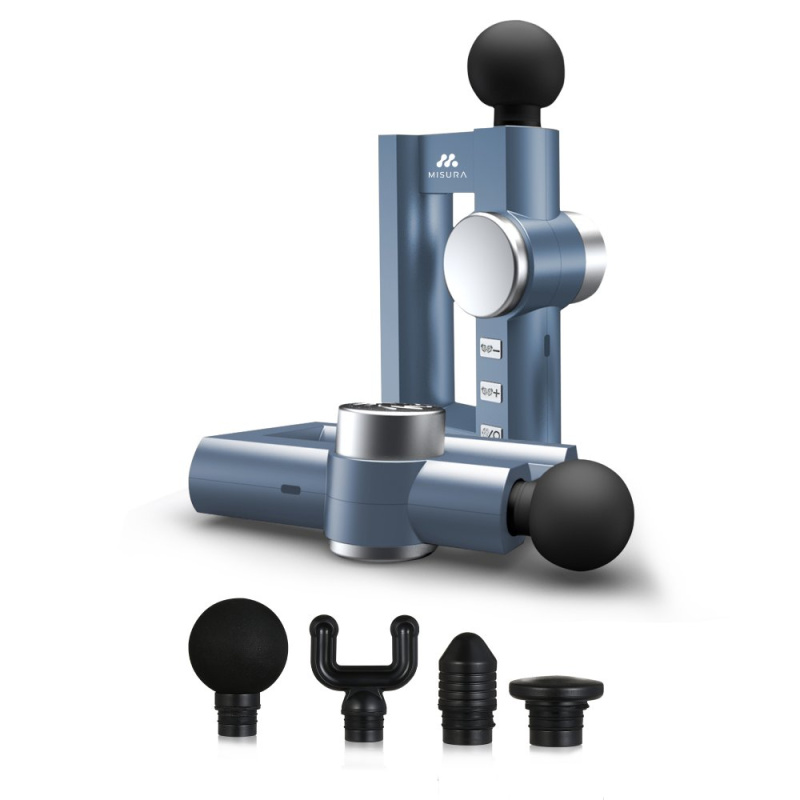 Misura MB2 Masážní pistole s funkcí nahřívání Barva: Modrá