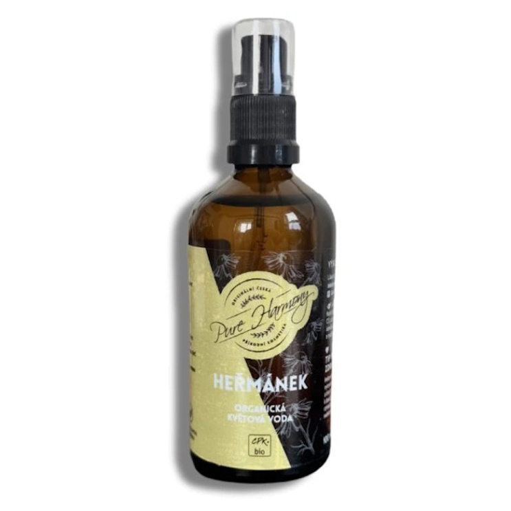 PURE HARMONY Organická květová voda heřmánek BIO 100 ml