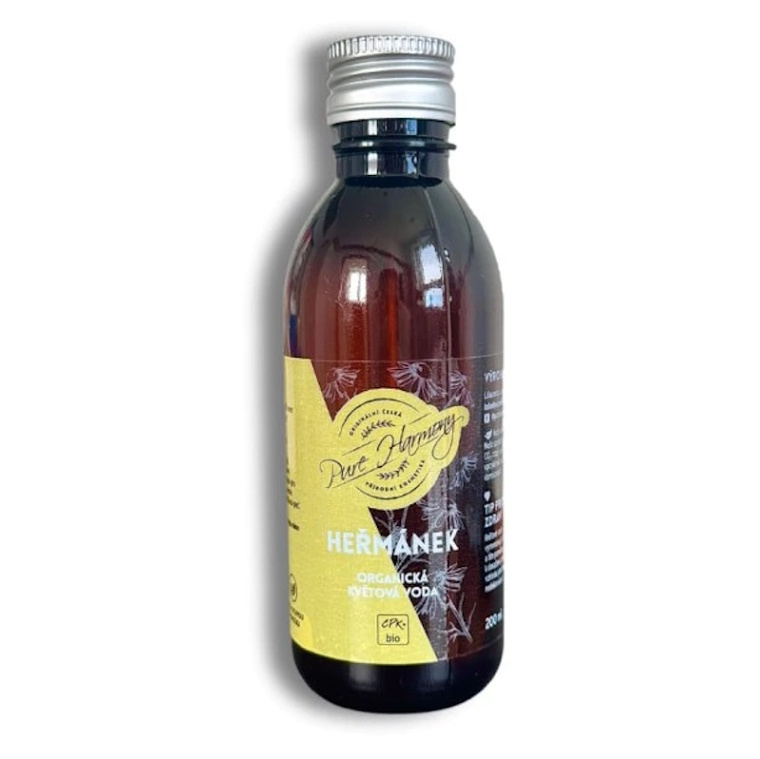 PURE HARMONY Organická květová voda heřmánek náhradní náplň BIO 200 ml