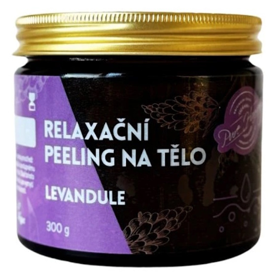 PURE HARMONY Relaxační peeling na tělo levandule 300 g