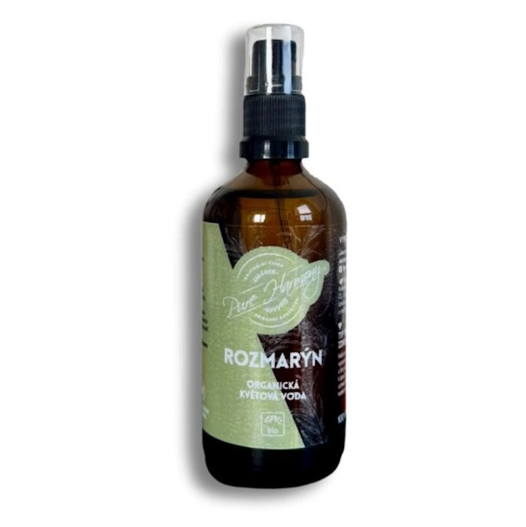 PURE HARMONY Organická květová voda rozmarýn BIO 50 ml