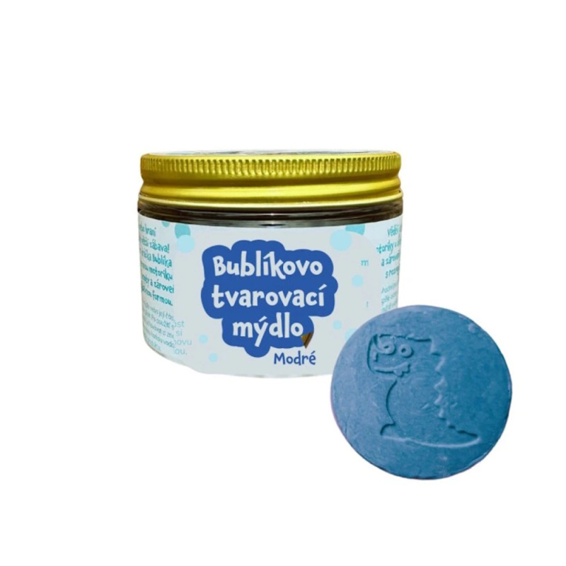 PURE HARMONY Bublíkovo tvarovací mýdlo modré 100 g