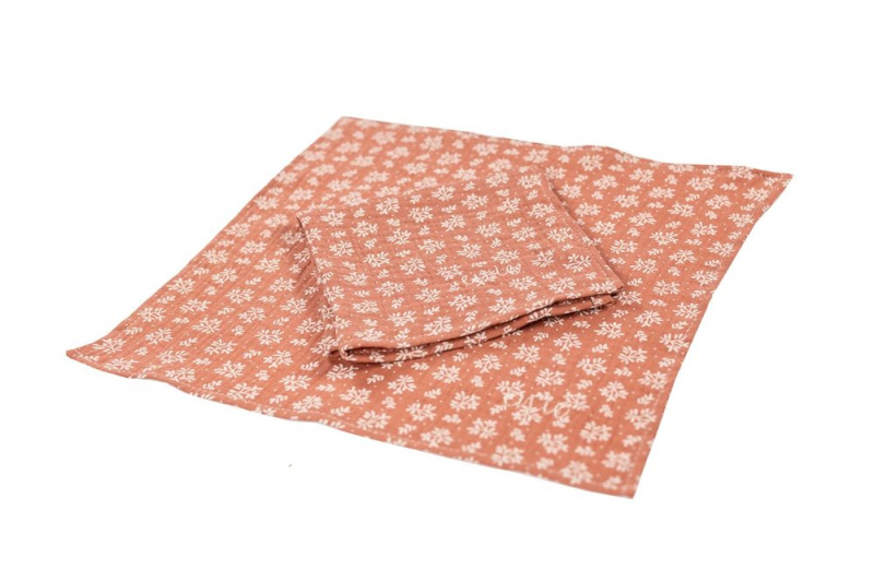 enie baby Mušelínové plenky 30x30cm melange s květy 2ks