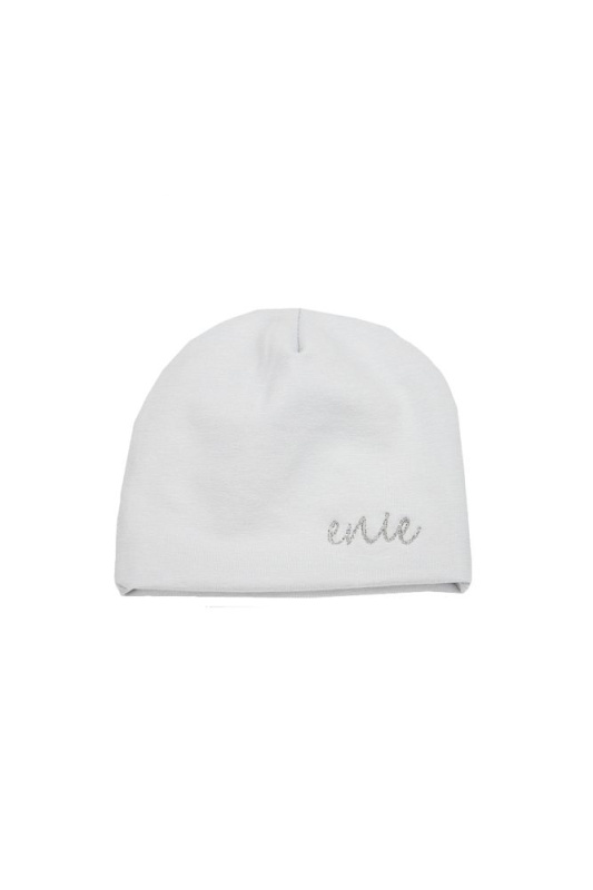 enie baby Dětská čepice 6-9m šedé