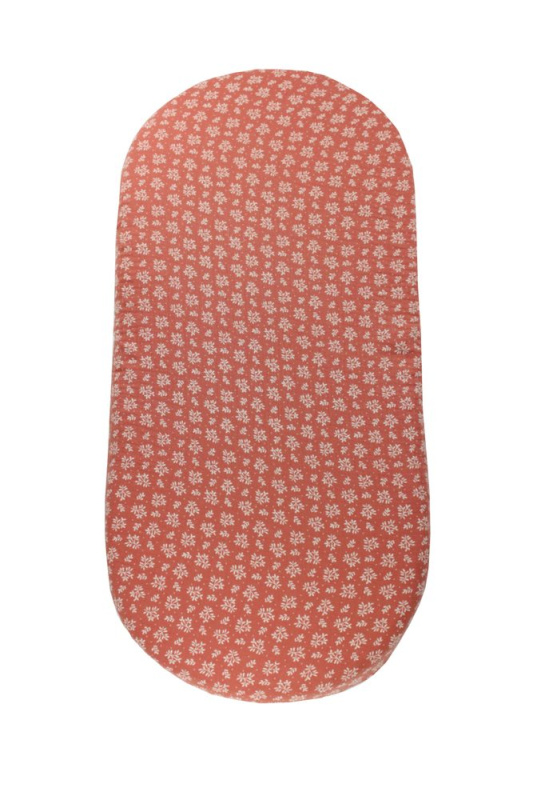 enie baby Mušelínové prostěradlo do kočárku melange s květy