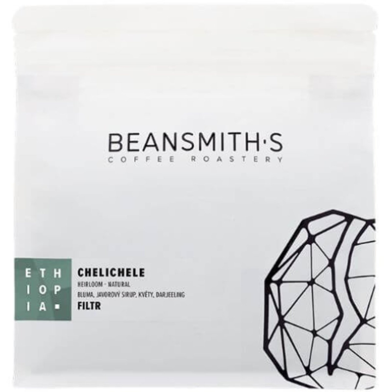 Beansmith's Etiopie Chelichele #01 filtr zrnková káva