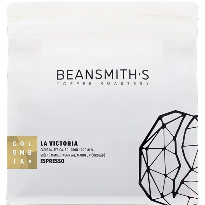 Beansmith's Kolumbie La Victoria filtr zrnková káva