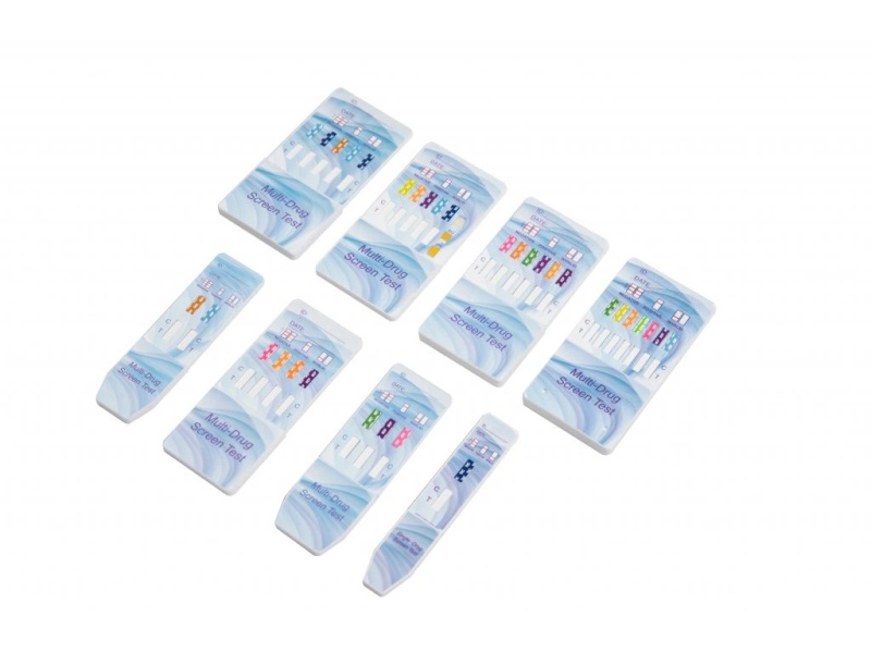 Healgen USA 1x Healgen Drogový test z moči, 4 druhy (AMP, MET, COC, OPI)