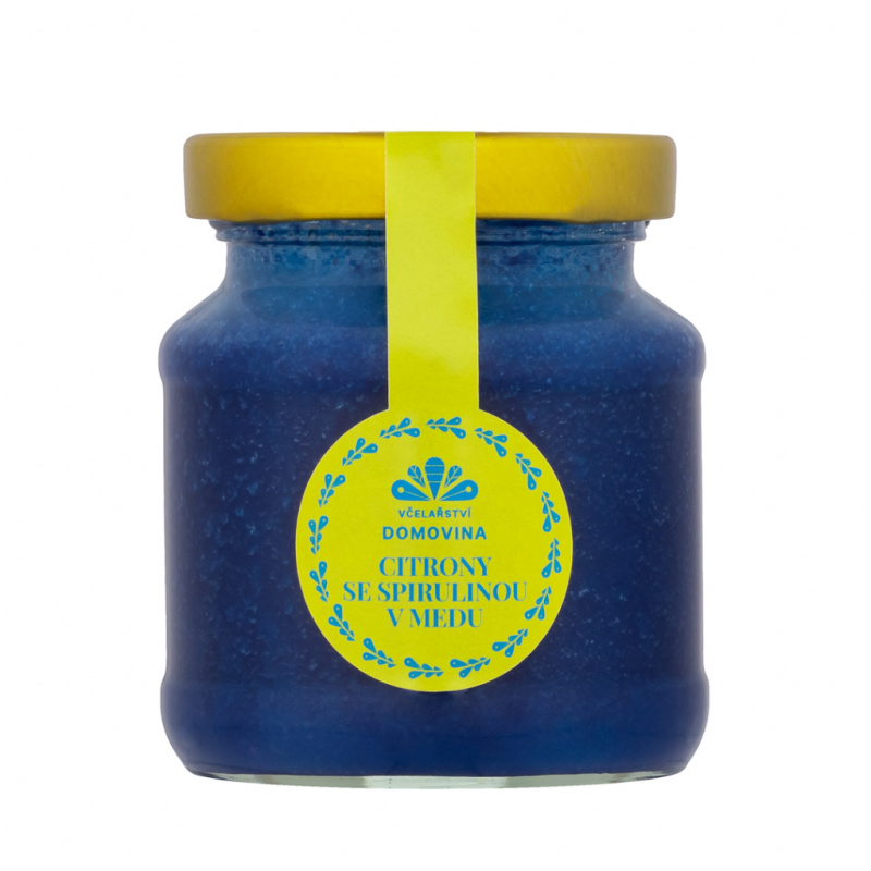 Včelařství Domovina Citron se spirulinou v medu