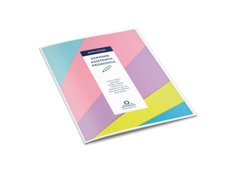 Zápisník pro asistenty pedagoga 2025/2026 - formát A5