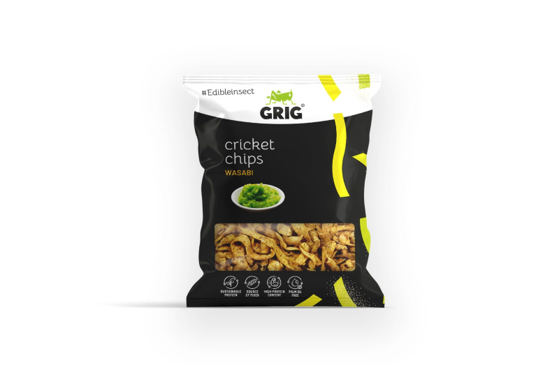 Grig Cvrččí Chipsy Wasabi 70g