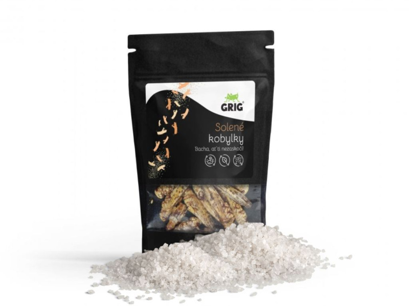 Grig Sušené kobylky, 8 g Příchuť: Sůl