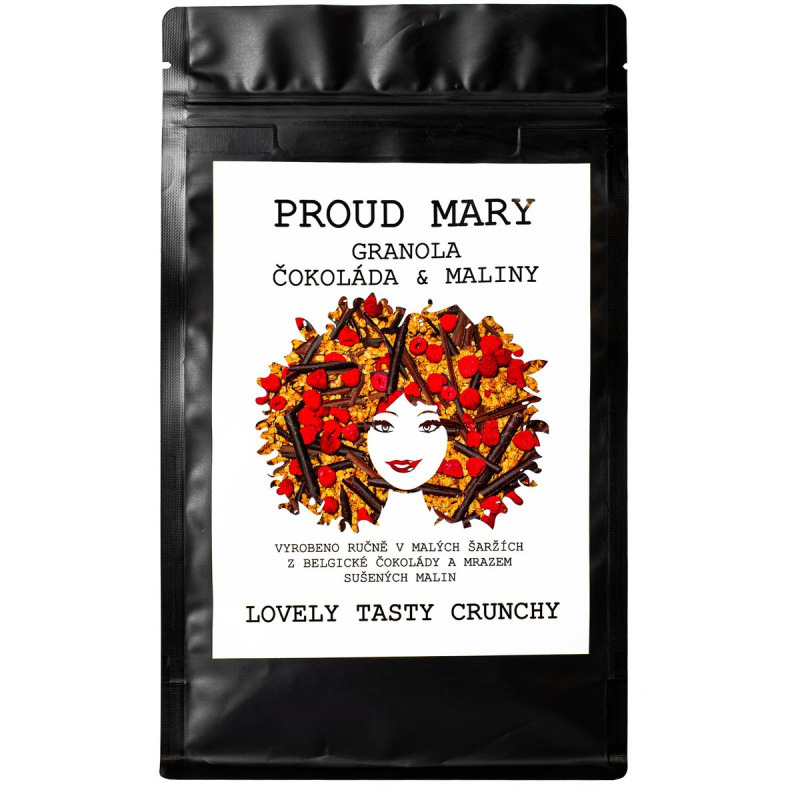 Proud Mary Maliny a hořká čokoláda granola