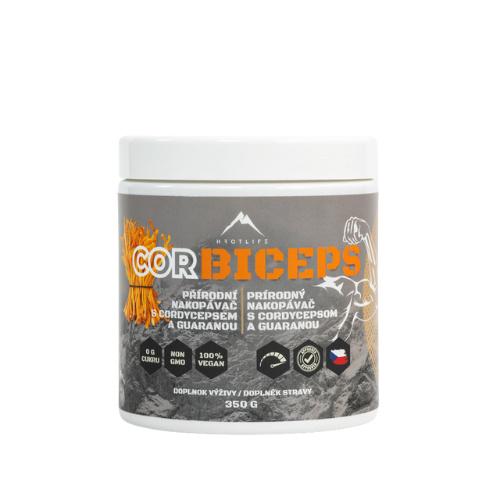 Hrotlife Corbiceps přírodní nakopávač s Cordycepsem Hrotlife, 350g