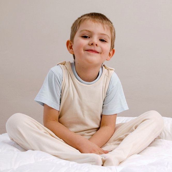 DermaProtec pyžamové kalhoty Žabka, velikost 110/116