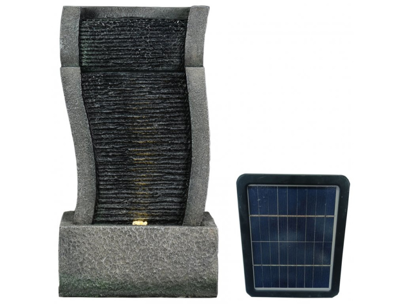 Zahradní solární fontána BestBerg SF-15 / polyresin / 27,5 x 18 x 50 cm