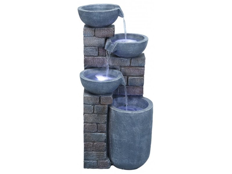 Zahradní fontána BestBerg EF-10 / polyresin / 44 x 36 x 86 cm