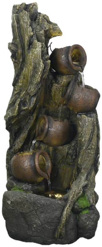 Zahradní fontána BestBerg EF-20 / polyresin / 43 x 39 x 99 cm