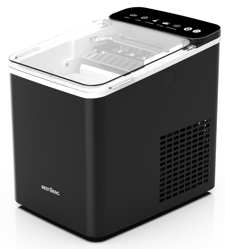 Výrobník ledu BestBerg BBCM-11 / 150 W / 12 kg/24 hod. / černá