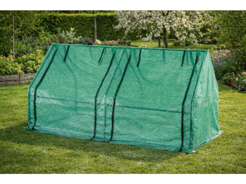 Mini fóliový skleník BestBerg BBGH-180 / 180 x 90 x 90 cm / zelená