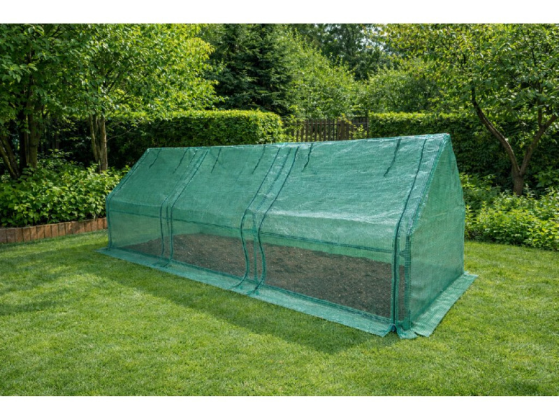 Mini fóliový skleník BestBerg BBGH-270 / 270 x 90 x 90 cm / zelená