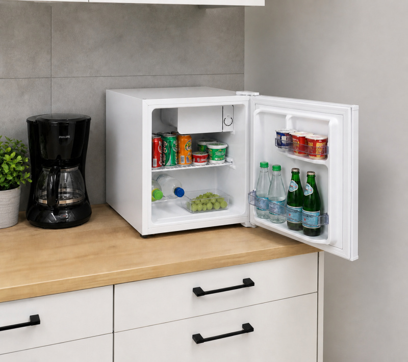 Mini chladnička BestBerg BBFR-48W / 45 l / bílá