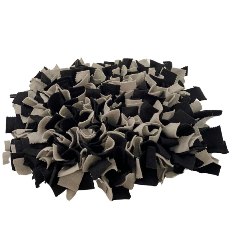 Čmuchacíkoberečky.cz® Čmuchací kobereček extra hustý ČERNO-ŠEDÝ 158/60X2