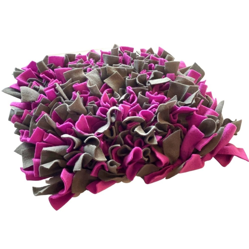 Čmuchacíkoberečky.cz® Čmuchací kobereček extra hustý FIALOVO-ŠEDÝ 359/30X2