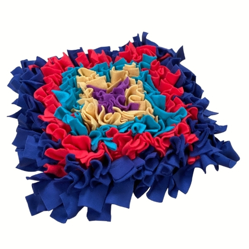 Čmuchacíkoberečky.cz® Čmuchací kobereček extra hustý BAREVNÝ TERČ 3 1860/60X2