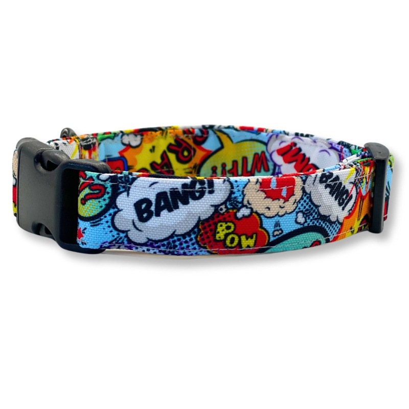 PafDog® Obojek pro psy KOMIKS barevný PAF-043