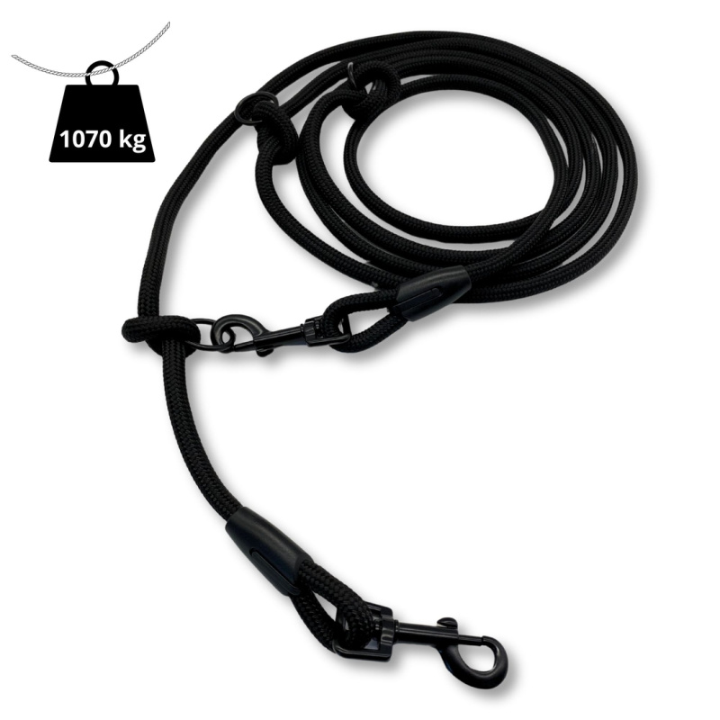 PafDog® Přepínací nastavitelné vodítko 10mm, černé extra pevné 11611/1