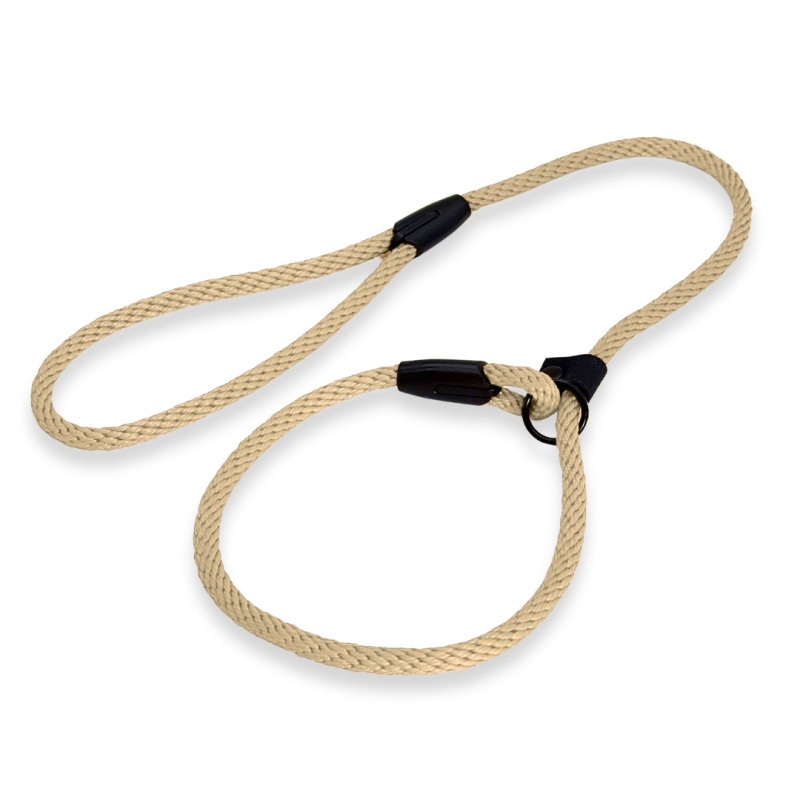 PafDog® Výcvikové stahovací vodítko 2v1 8 mm, 7 délek, béžové 12842/1