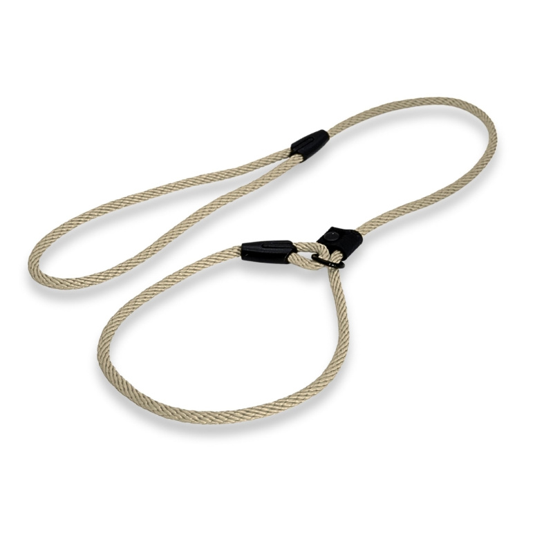 PafDog® Výcvikové stahovací vodítko 2v1 6mm, 7 délek, béžové 12833/3