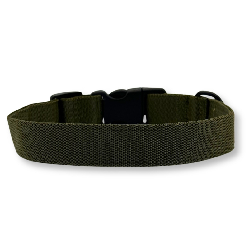 PafDog® Obojek pro psy KHAKI ZELENÝ 11784/M