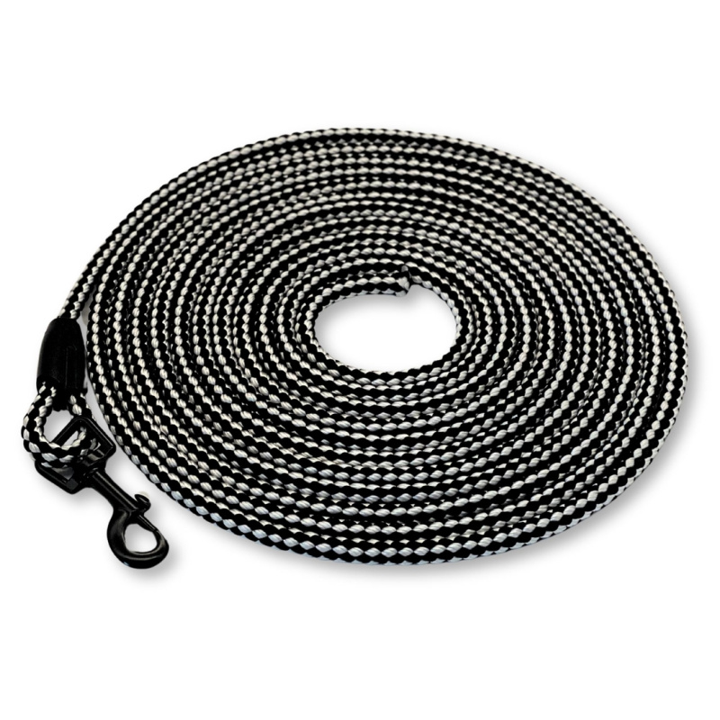 PafDog® Stopovací vodítko 8mm - černo-bílá PAF-636