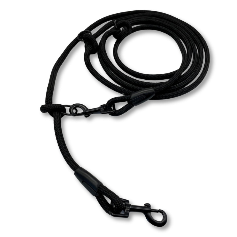 pafdog® Přepínací nastavitelné vodítko 8mm, černé extra pevné PAF-640