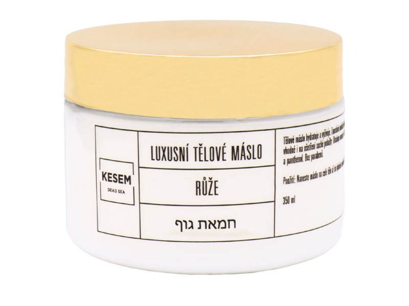 KESEM Dead sea Luxusní tělové máslo růže, 350 ml