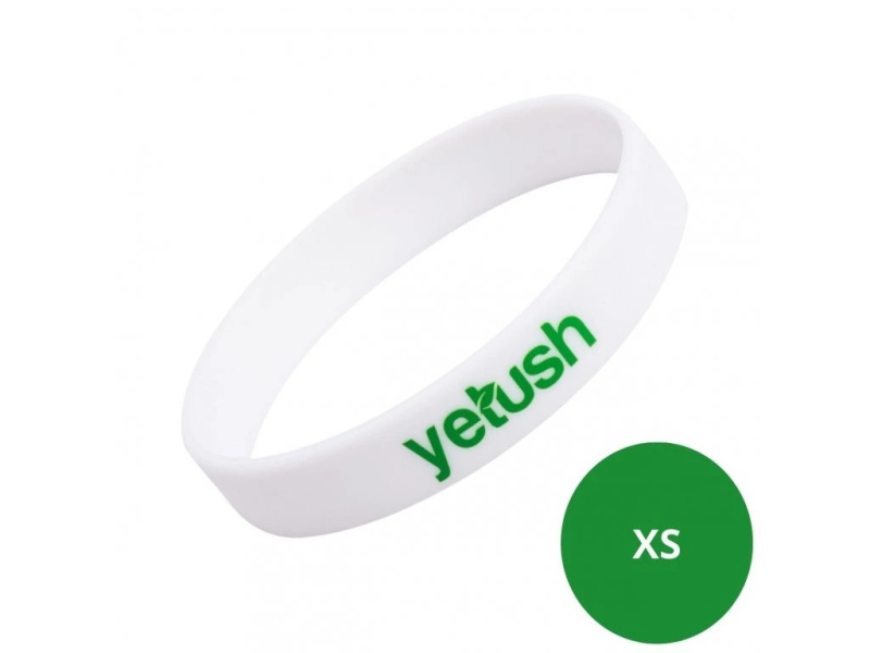 Yetush Smooth Náramek s citronelou – XS Bílý