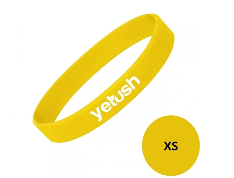 Yetush Smooth Náramek s citronelou – XS Žlutý