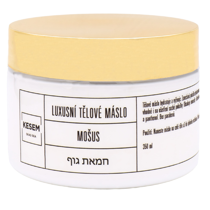 KESEM Dead sea Luxusní tělové máslo sladký mošus, 350 ml